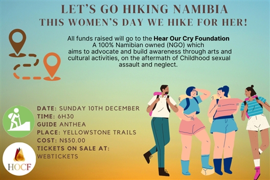 Let's Go Hiking Namibia: Women's Day Hike